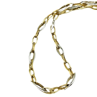 Collier Gold bicolour 45 cm